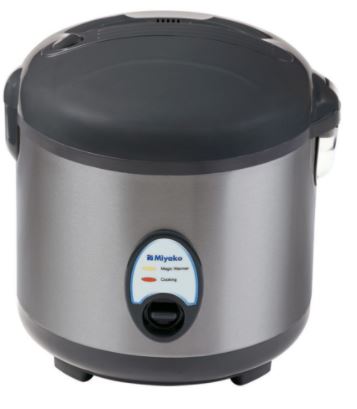 Miyako Magic Com 1 8 Liter 3in1 Stainless MCM508SBC Rice Cooker Non Stick MCM 508 SBC